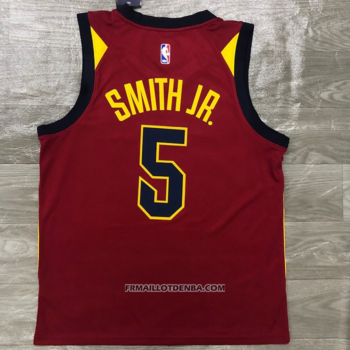 Maillot Cleveland Cavaliers Dennis Smith JR. NO 5 Icon 2018 Rouge